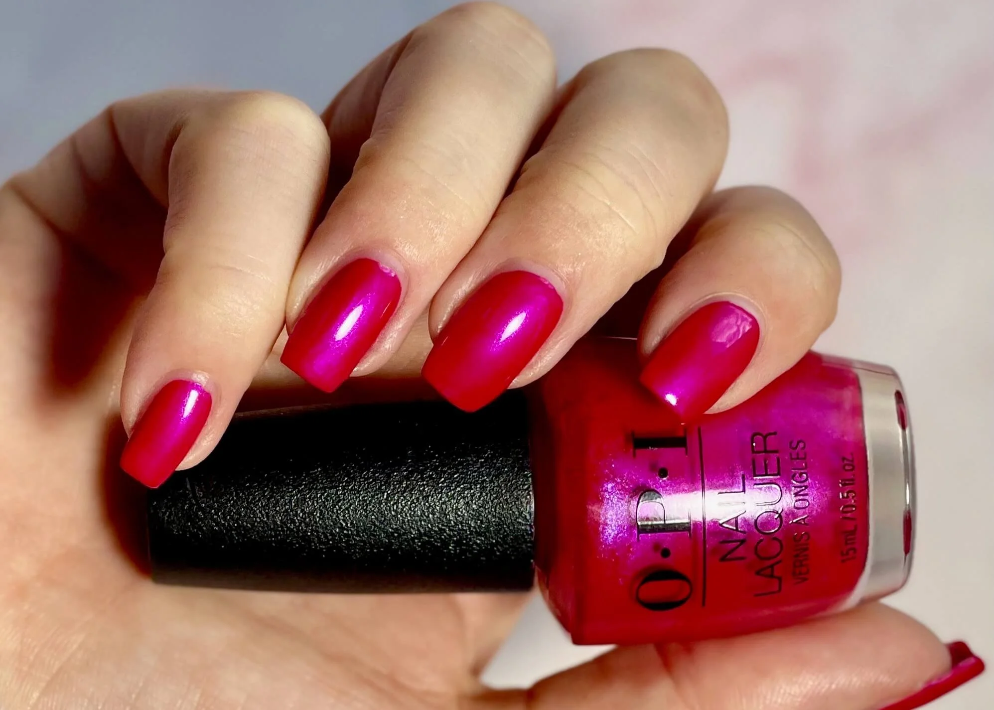 Magenta Nails